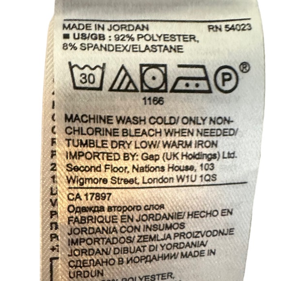 Banana Republic Windowpane Plaid Crop Pants Size 6 - Picture 6 of 6